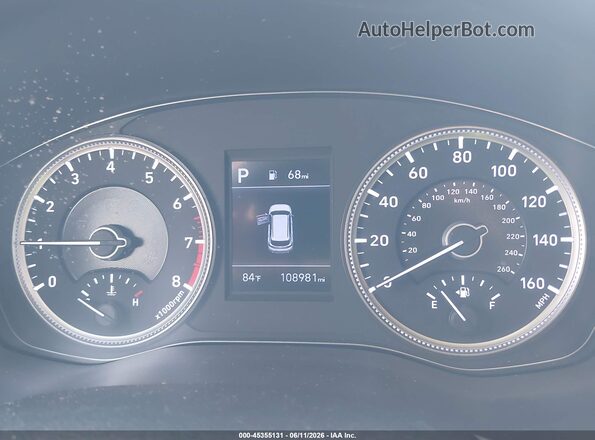 5NMS23AD1LH163041 2020 HYUNDAI SANTA FE Red Հետևի նստատեղերի տեսք