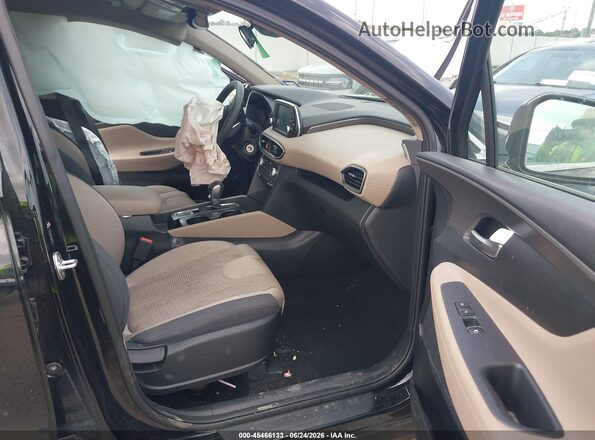 5NMS23AD1LH207524 2020 HYUNDAI SANTA FE Black Vista interior delantera