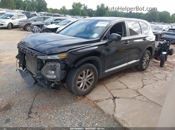 5NMS23AD1LH240037 2020 HYUNDAI SANTA FE Черный Передняя левая четверть