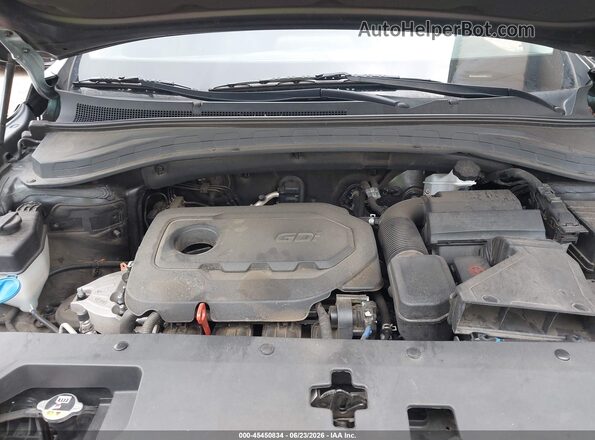 5NMS23AD1LH240037 2020 HYUNDAI SANTA FE Черный Вид сзади