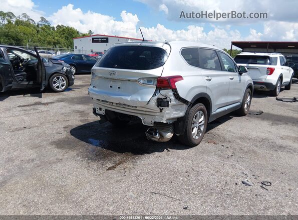 5NMS23AD2KH049709 2019 HYUNDAI SANTA FE Silver Rear right