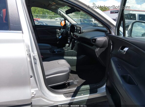 5NMS23AD2KH049709 2019 HYUNDAI SANTA FE Silver Front interior view