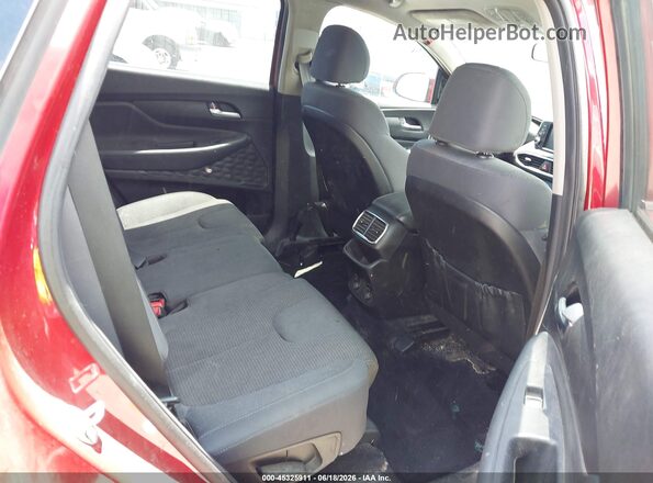 5NMS23AD2KH080409 2019 HYUNDAI SANTA FE Red Vista de la etiqueta del VIN
