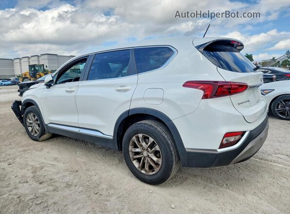 5NMS23AD2KH089577 2019 HYUNDAI SANTA White Rear left