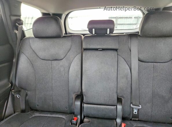 5NMS23AD2LH147916 2020 HYUNDAI SANTA Brown Vista de los asientos traseros