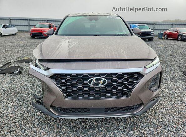 5NMS23AD2LH147916 2020 HYUNDAI SANTA Brown Vista frontal
