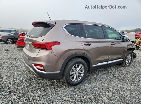 5NMS23AD2LH147916 2020 HYUNDAI SANTA Brown Trasero derecho