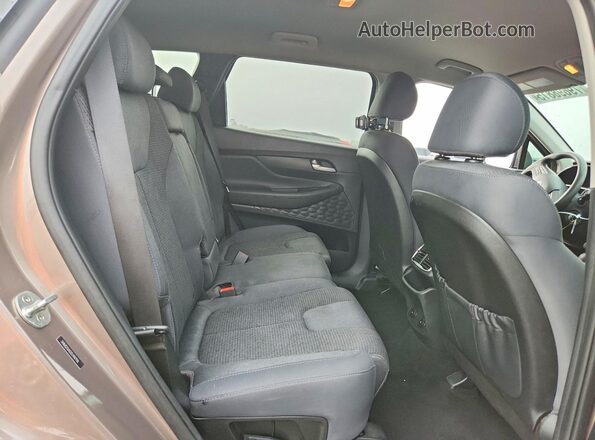 5NMS23AD2LH147916 2020 HYUNDAI SANTA Brown Vista interior trasera
