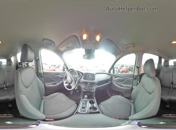 5NMS23AD2LH147916 2020 HYUNDAI SANTA Brown Vista interior de 360 grados