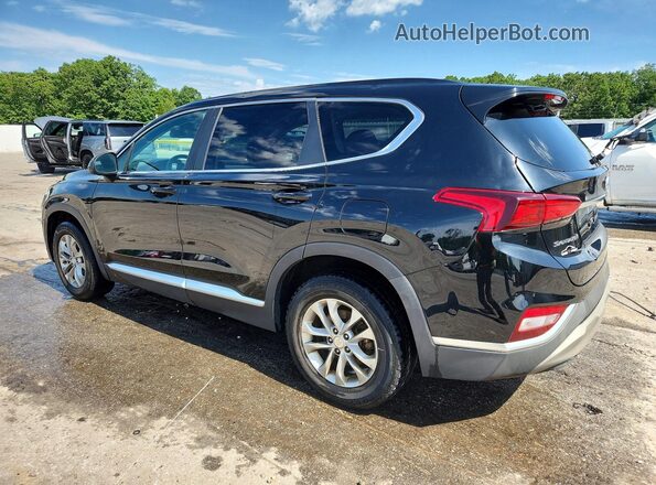5NMS23AD2LH160150 2020 HYUNDAI SANTA Black უკანა მარცხენა