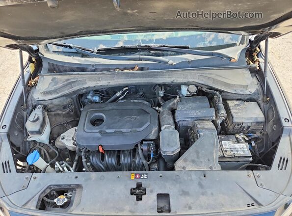 5NMS23AD2LH160150 2020 HYUNDAI SANTA Black უკანა სალონის ხედი