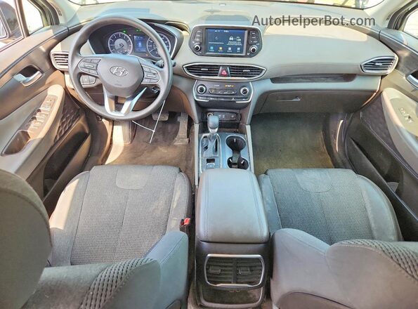 5NMS23AD2LH160150 2020 HYUNDAI SANTA Black წინა პანელის ხედი