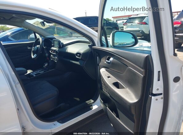 5NMS23AD2LH192080 2020 HYUNDAI SANTA FE White Սալոնի դիմացի տեսք