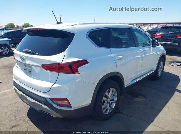 5NMS23AD2LH192080 2020 HYUNDAI SANTA FE White Հետևի աջ