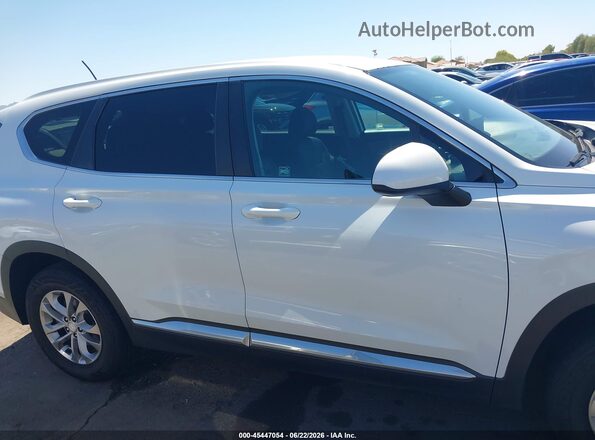 5NMS23AD2LH192080 2020 HYUNDAI SANTA FE White Սալոնի հետևի տեսք