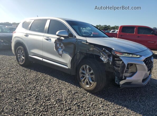 5NMS23AD3KH099356 2019 HYUNDAI SANTA Silver 