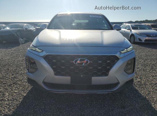 5NMS23AD3KH099356 2019 HYUNDAI SANTA Silver 