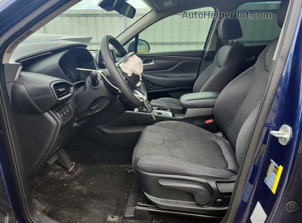 5NMS23AD3LH142868 2020 HYUNDAI SANTA Blue Vista interior delantera