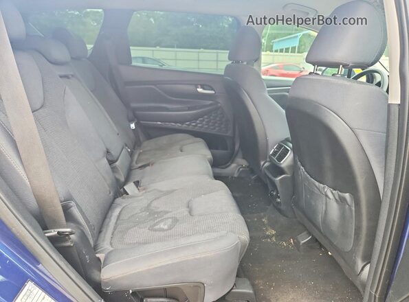 5NMS23AD3LH142868 2020 HYUNDAI SANTA Blue Vista interior trasera