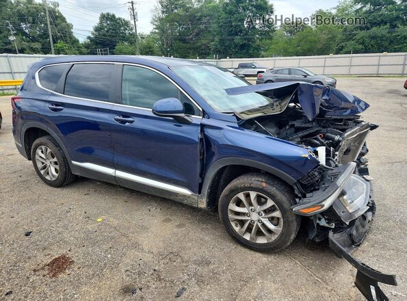 5NMS23AD3LH142868 2020 HYUNDAI SANTA Blue Delantero derecho