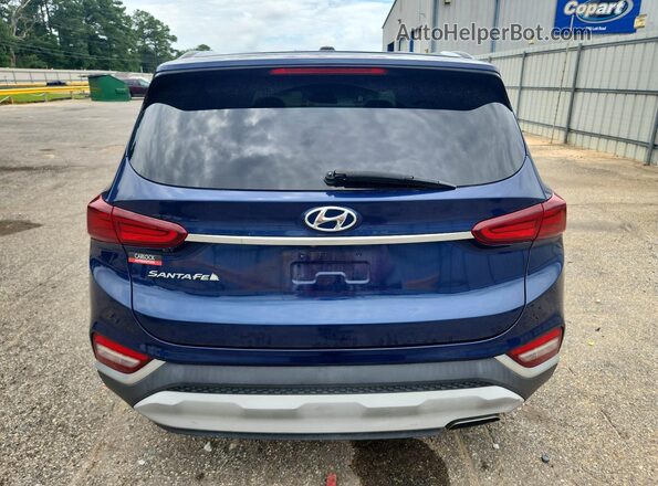 5NMS23AD3LH142868 2020 HYUNDAI SANTA Blue Vista trasera