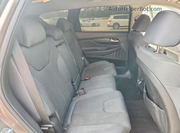 5NMS23AD4KH015903 2019 HYUNDAI SANTA Brown Widok wnętrza z tyłu