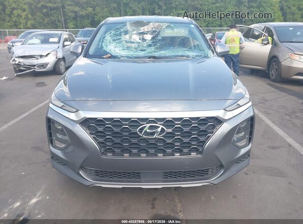 5NMS23AD4KH094814 2019 HYUNDAI SANTA FE Gray Vista del cuadro de instrumentos