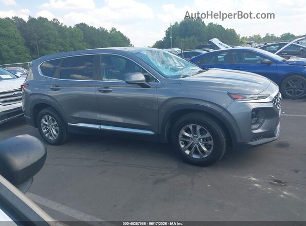 5NMS23AD4KH094814 2019 HYUNDAI SANTA FE Gray Vista interior trasera