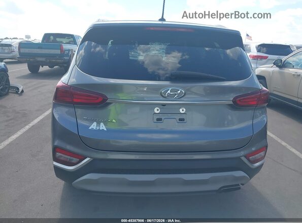 5NMS23AD4KH094814 2019 HYUNDAI SANTA FE Gray 