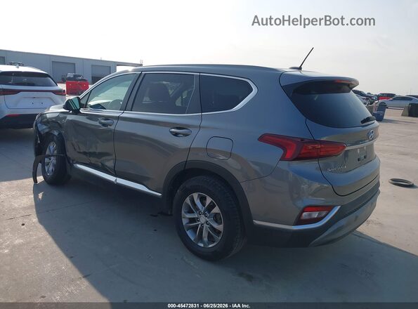 5NMS23AD4KH111515 2019 HYUNDAI SANTA FE Серый Задняя левая четверть