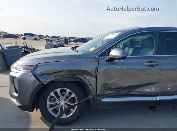 5NMS23AD4KH111515 2019 HYUNDAI SANTA FE Серый Вид спереди