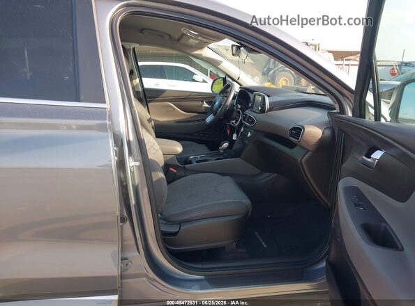 5NMS23AD4KH111515 2019 HYUNDAI SANTA FE Серый Вид салона спереди
