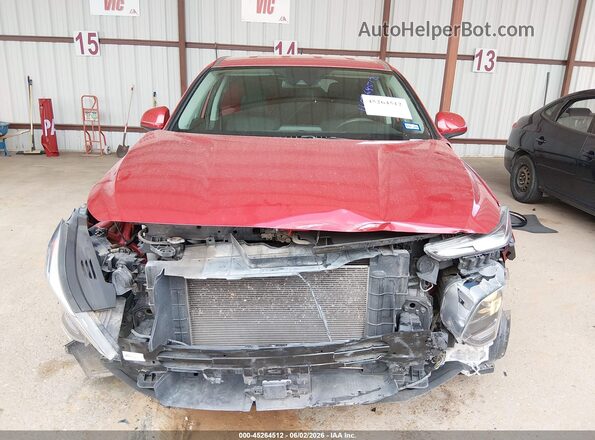 5NMS23AD4KH128461 2019 HYUNDAI SANTA FE Красный Вид щитка приборов
