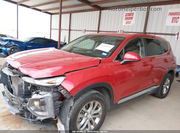 5NMS23AD4KH128461 2019 HYUNDAI SANTA FE Красный Панорамный вид салона 360°