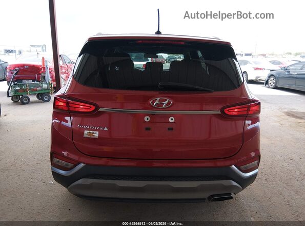 5NMS23AD4KH128461 2019 HYUNDAI SANTA FE Красный 
