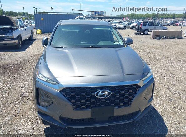 5NMS23AD4LH142393 2020 HYUNDAI SANTA FE Gray Սարքավորումների վահանակի տեսք