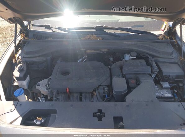 5NMS23AD4LH142393 2020 HYUNDAI SANTA FE Gray Հետևի տեսք