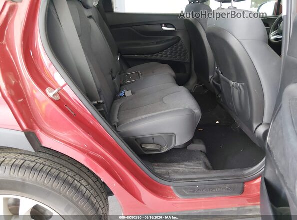 5NMS23AD4LH167827 2020 HYUNDAI SANTA FE Red VIN sticker view