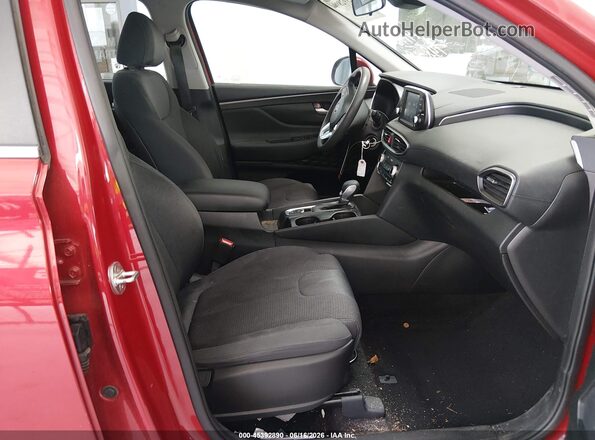 5NMS23AD4LH167827 2020 HYUNDAI SANTA FE Red Front interior view
