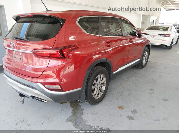 5NMS23AD4LH167827 2020 HYUNDAI SANTA FE Red Rear right
