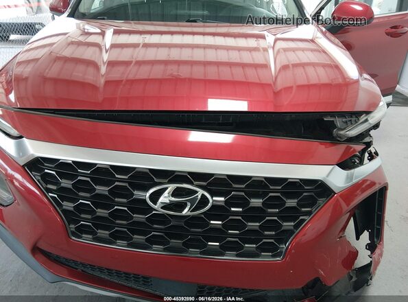 5NMS23AD4LH167827 2020 HYUNDAI SANTA FE Red Front view