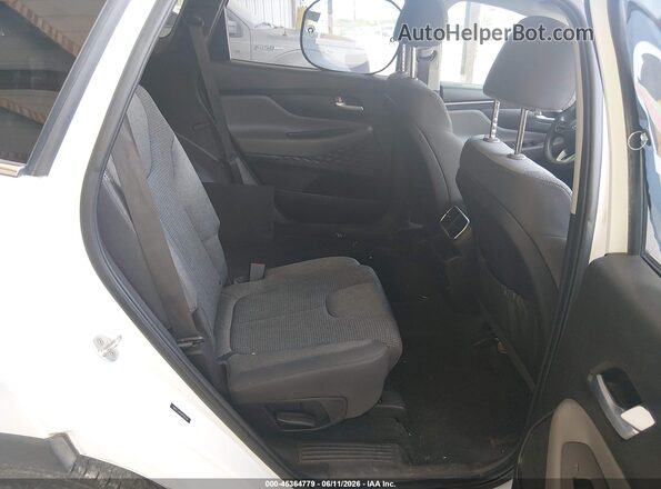 5NMS23AD5KH008300 2019 HYUNDAI SANTA FE White Widok naklejki z numerem VIN