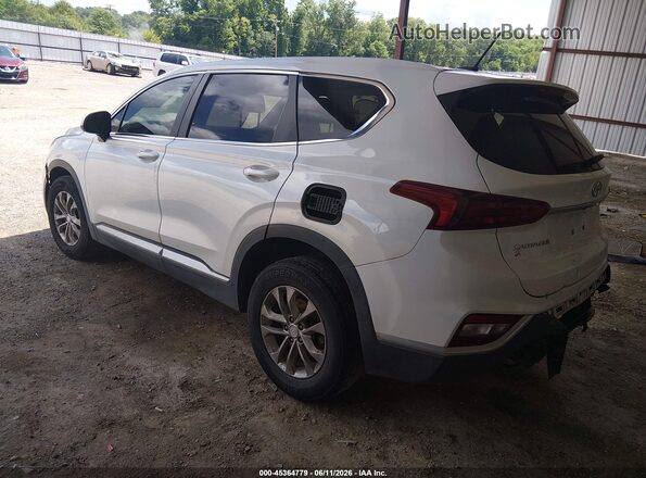 5NMS23AD5KH008300 2019 HYUNDAI SANTA FE White Tył lewy