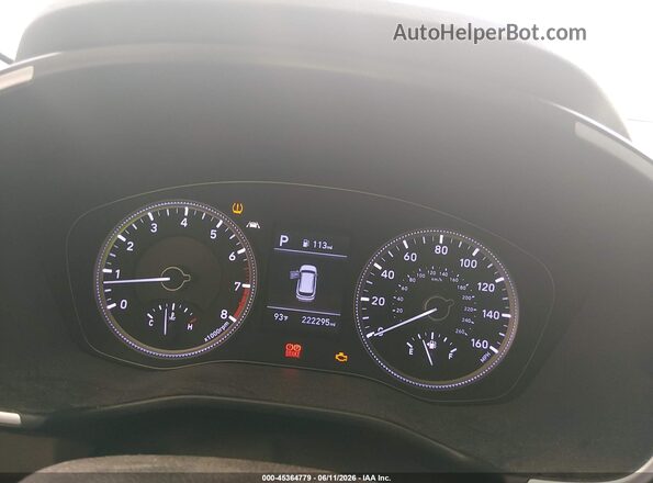 5NMS23AD5KH008300 2019 HYUNDAI SANTA FE White Widok tylnych siedzeń