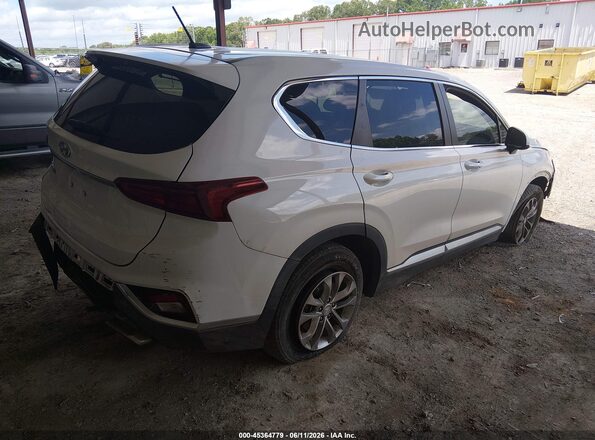 5NMS23AD5KH008300 2019 HYUNDAI SANTA FE White Tył prawy