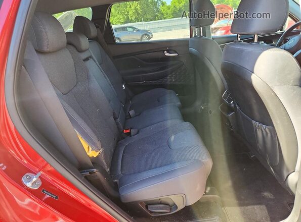5NMS23AD6LH144887 2020 HYUNDAI SANTA Red Vista interior trasera