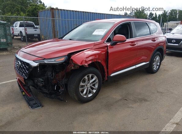 5NMS23AD6LH255875 2020 HYUNDAI SANTA FE Orange Przód lewy