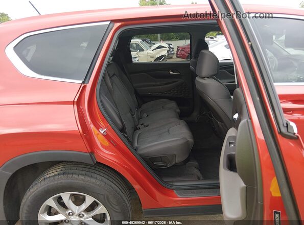 5NMS23AD6LH255875 2020 HYUNDAI SANTA FE Orange Widok naklejki z numerem VIN