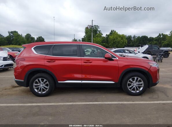 5NMS23AD6LH255875 2020 HYUNDAI SANTA FE Orange Widok wnętrza 360 stopni