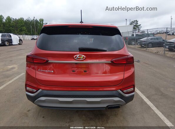 5NMS23AD6LH255875 2020 HYUNDAI SANTA FE Orange 